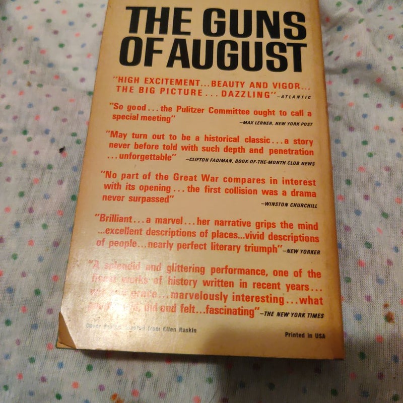 The guns of august 