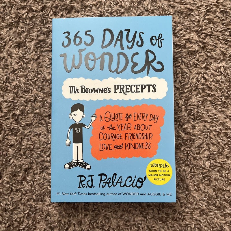 Wonder, Auggie & Me, 365 Days of Wonder Set