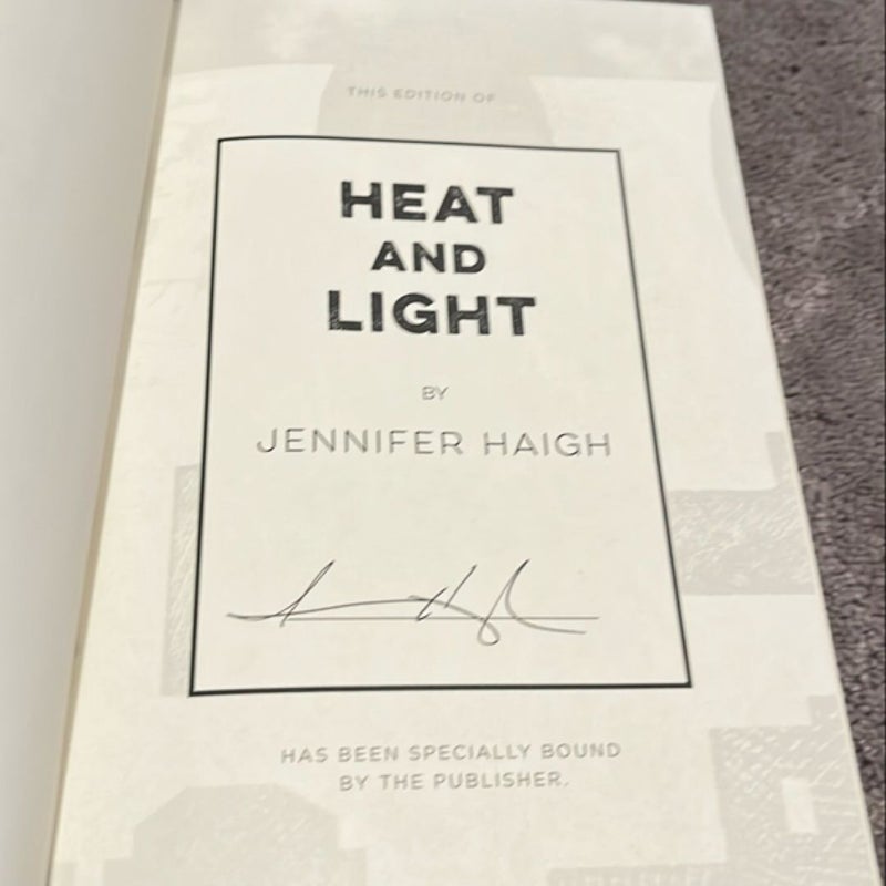 Heat and Light *Signed First Edition*