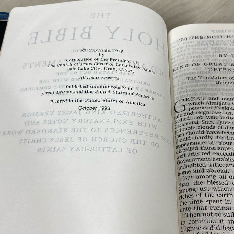 Holy Bible Book of Mormon Doctrine & Covenants Pearl of Great Price