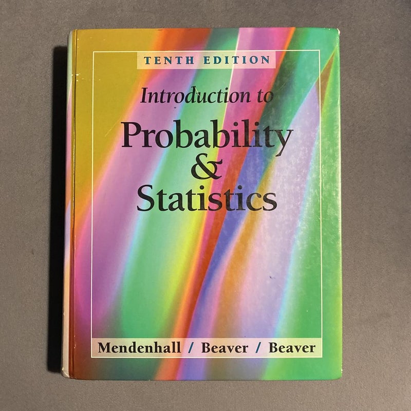 Introduction to Probability and Statistics