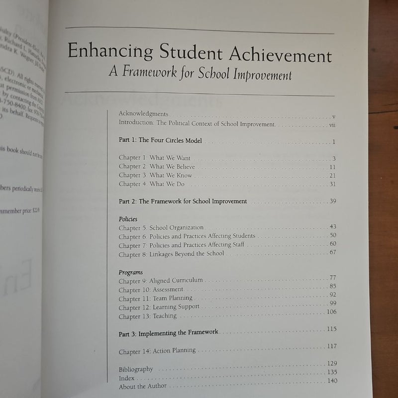 Enhancing Student Achievement