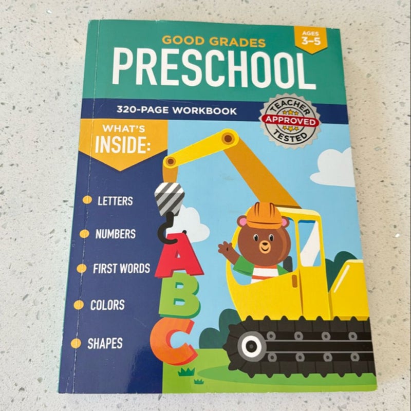 Good Grades Preschool 320-page Workbook