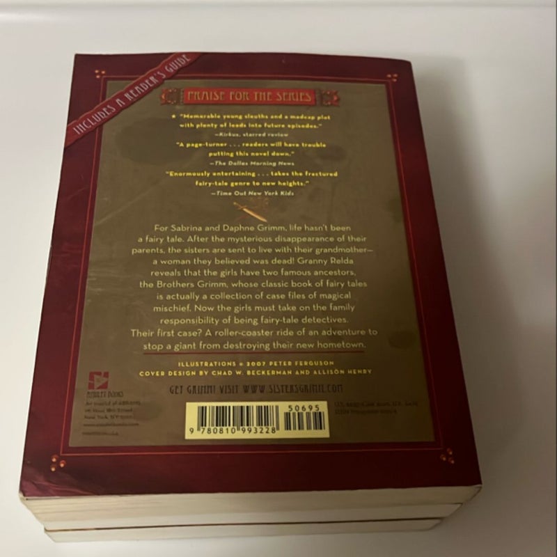 The Sisters Grimm 3 Book Set