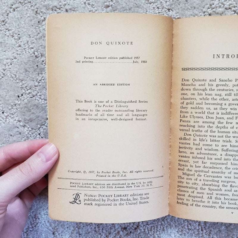 Don Quixote (2nd Pocket Library Edition Printing, 1960)