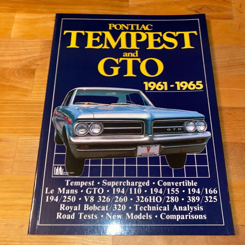 Pontiac Tempest and GTO 61-65