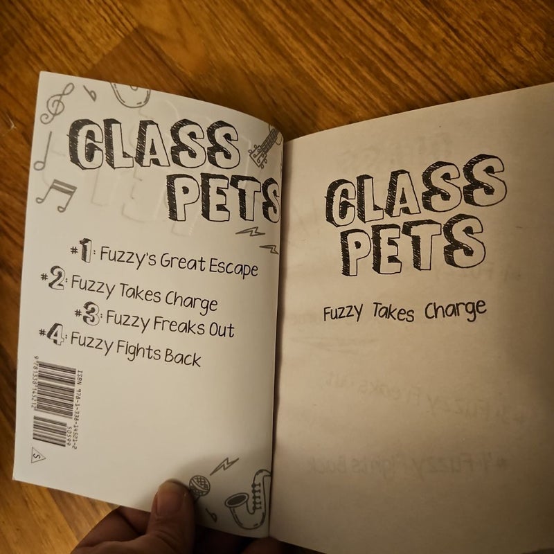 Fuzzy Takes Charge (Class Pets #2)