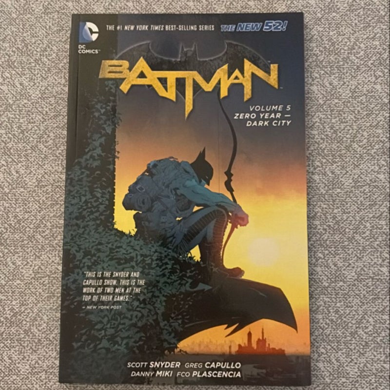 Batman Vol 5 Zero Year Dark City