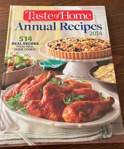 Taste of Home Annual Recipes 2014