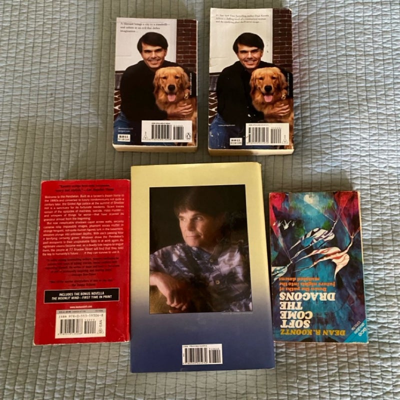 5 Dean Koontz Books