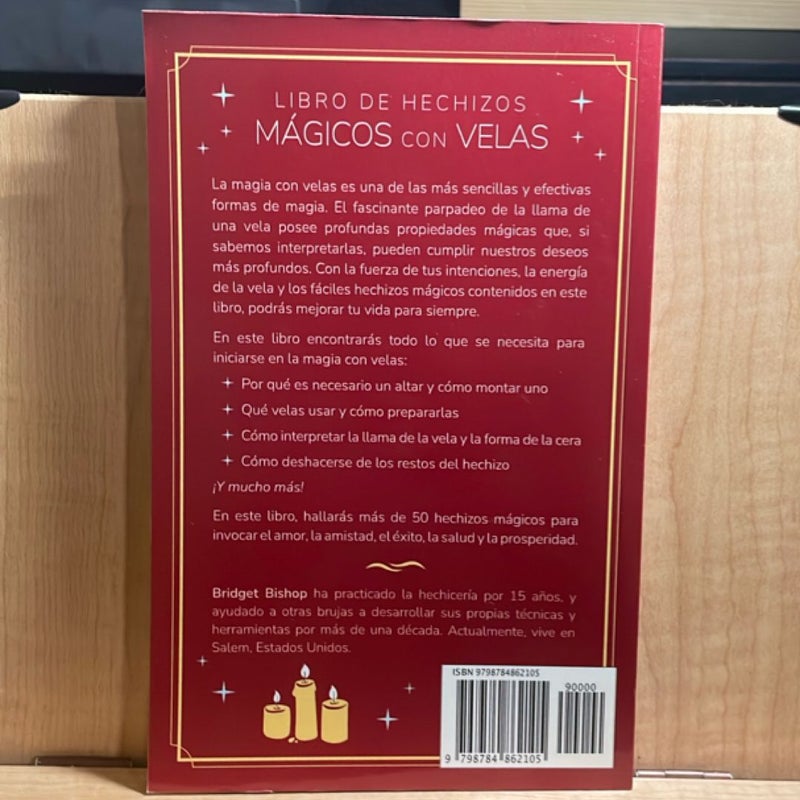 Libro de Hechizos Mágicos con Velas