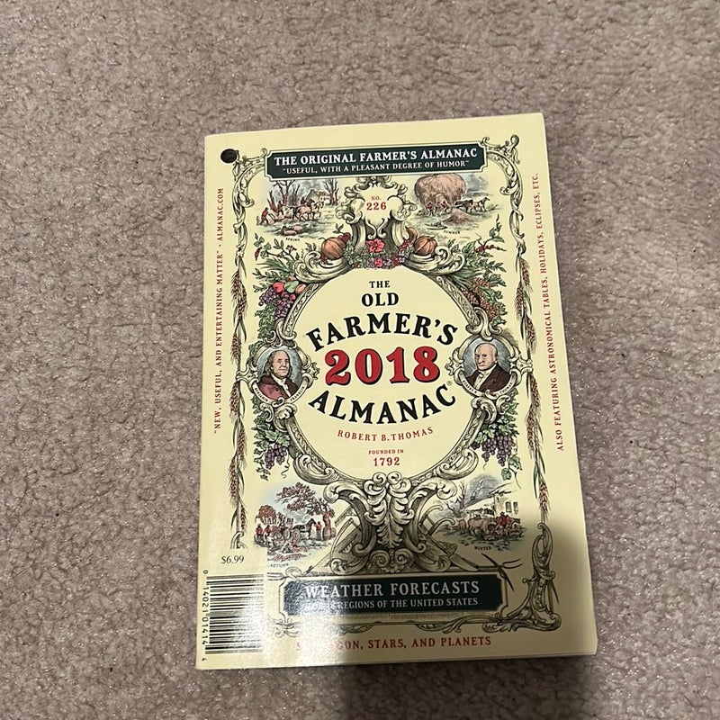 The Old Farmer’s 2018 Almanac