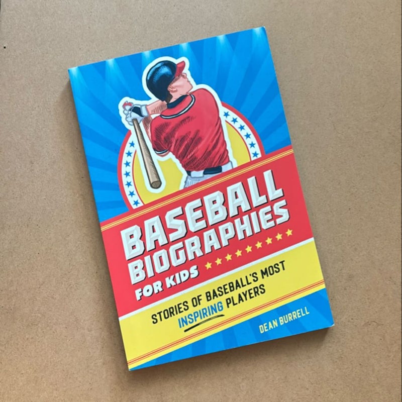 Baseball Biographies for Kids