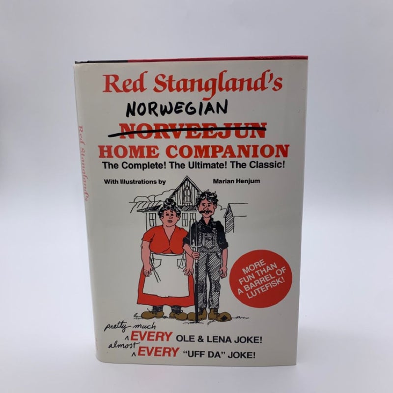 Red Stangland’s Norwegian Home Companion Old And Lena Jokes Humor Comedy Gift