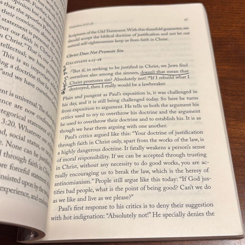 Reading Galatians with John Stott