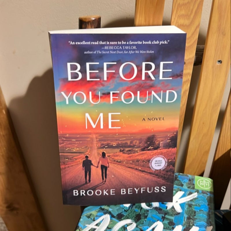 Before You Found Me ARC