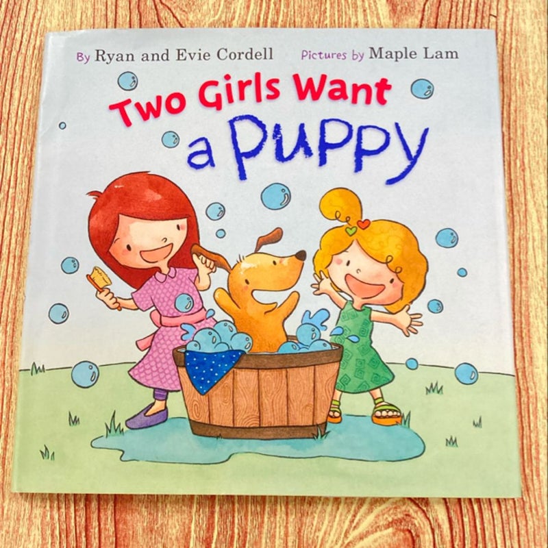 Two Girls Want a Puppy