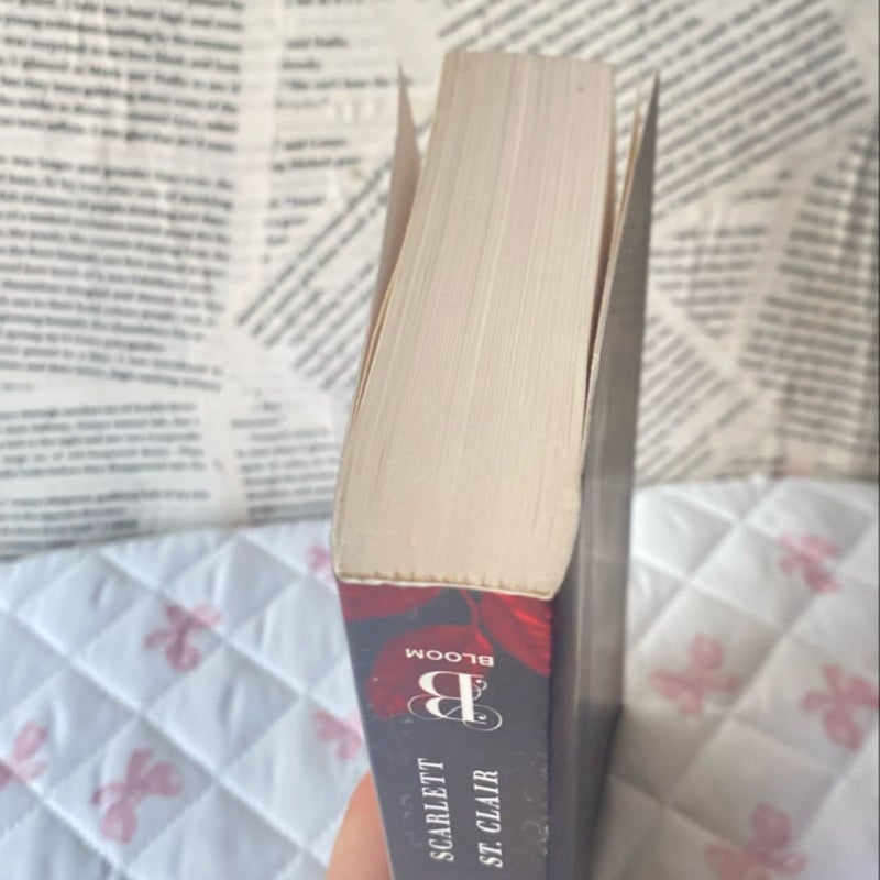 King of Battle and Blood + handmade bookmark