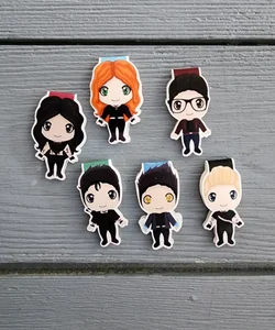 Shadow Hunters magnetic bookmarks