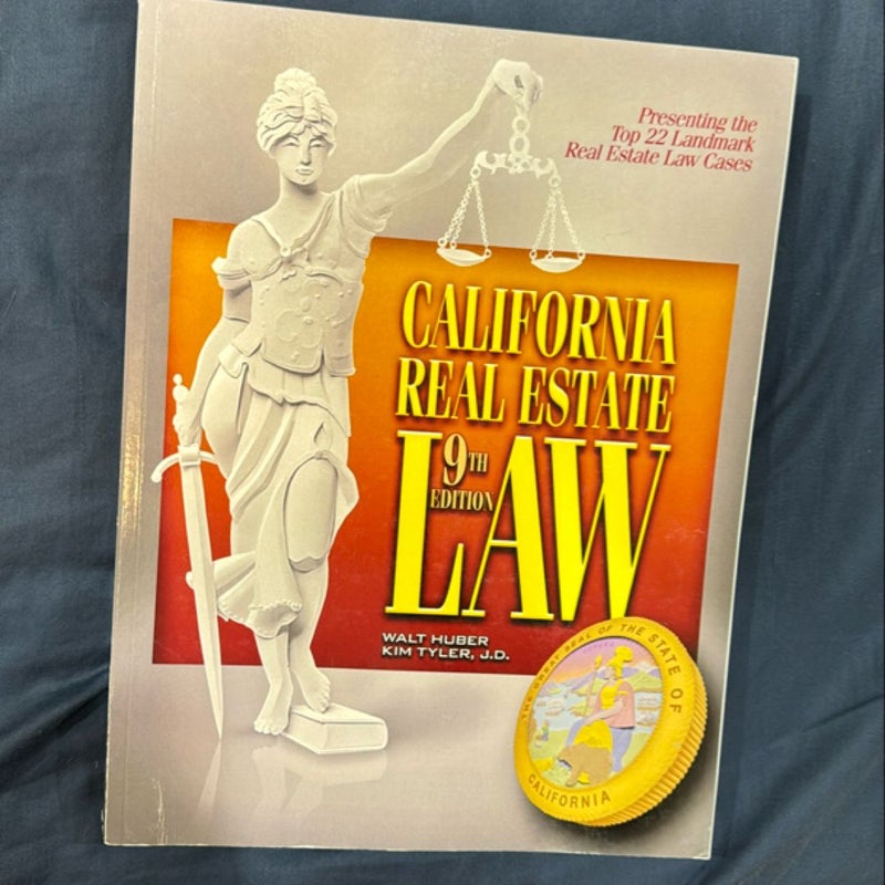 California Real Estate Law 9th Edition