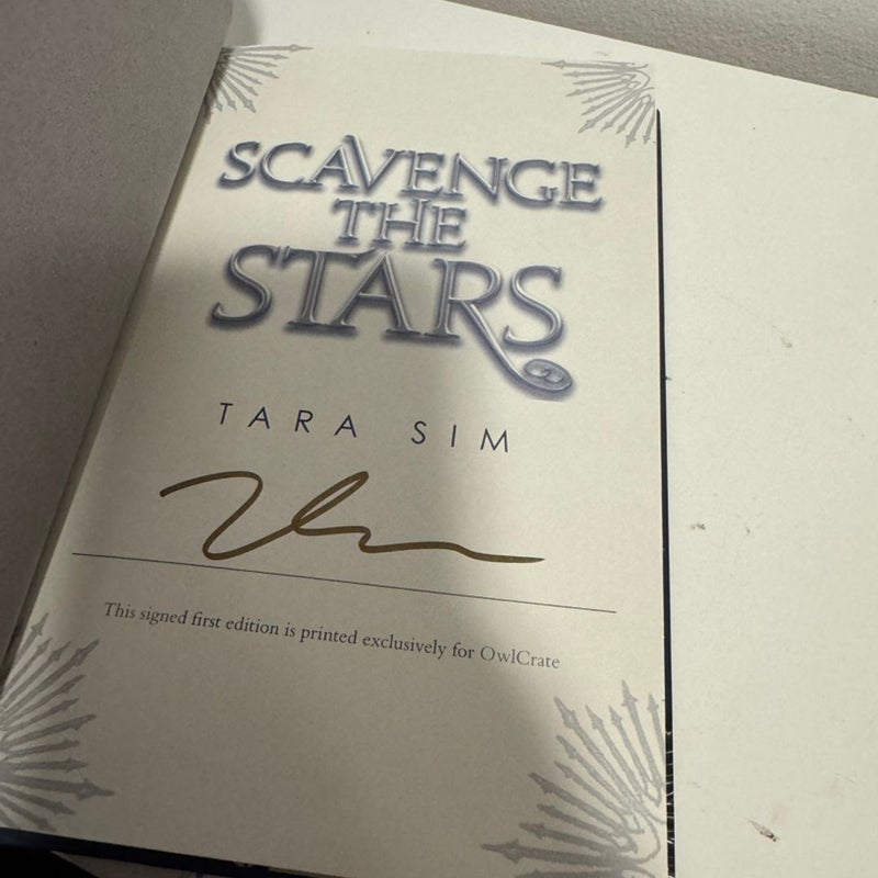 Owlcrate Scavenge the Stars SIGNED