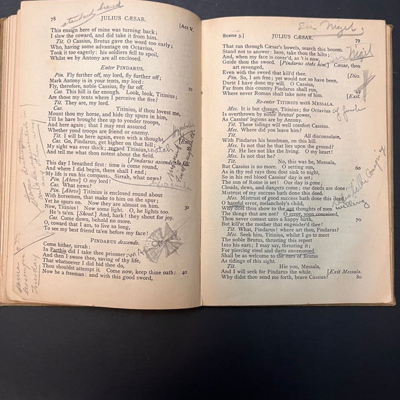 The Tragedy of Julius Caesar, The Arden Shakespeare, 1906, D.C. Heath & Co