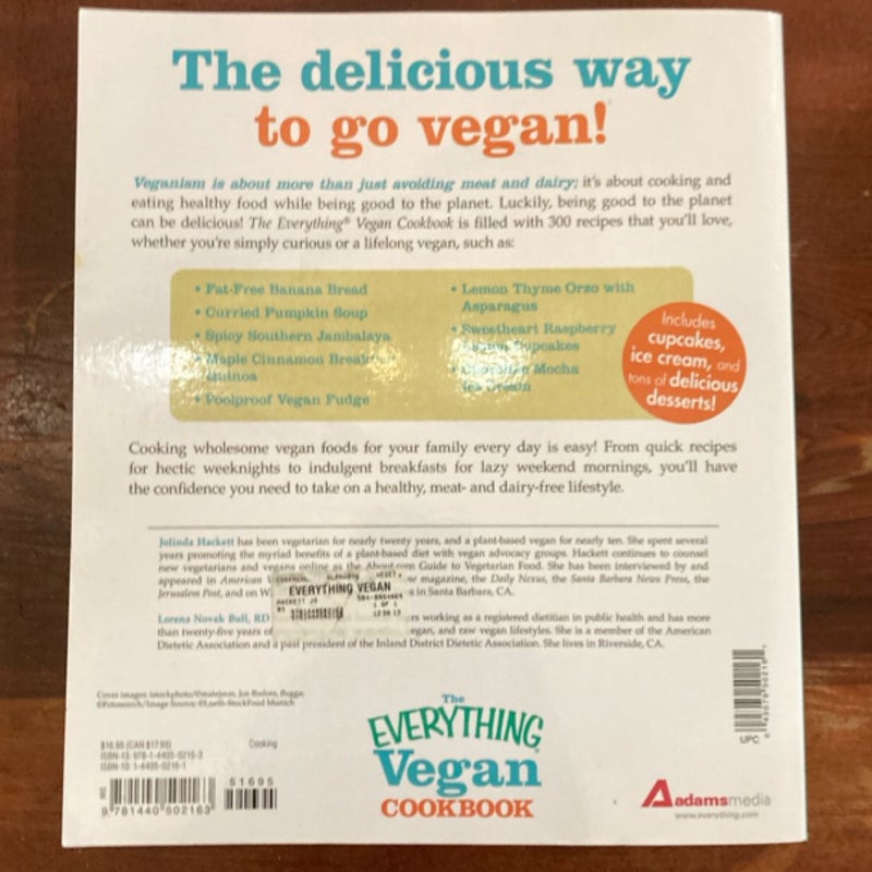 The Everything Vegan Cookbook