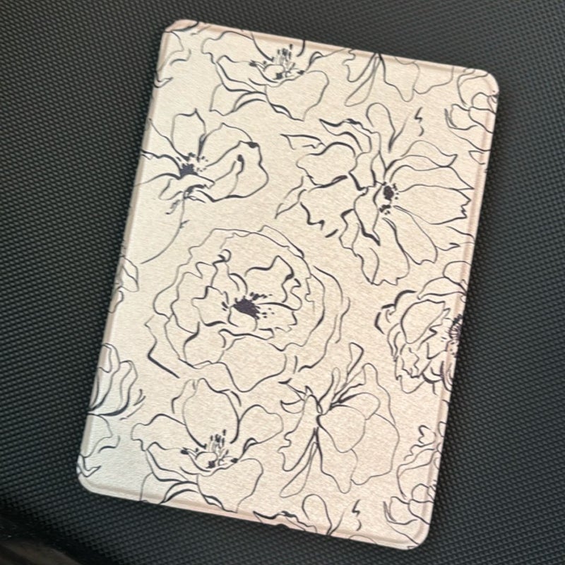 Page the shop flower kindle case 