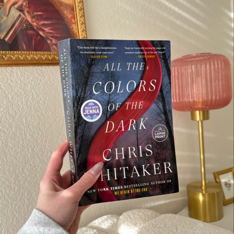 All the Colors of the Dark *Large Print Paperback, NEW condition!*