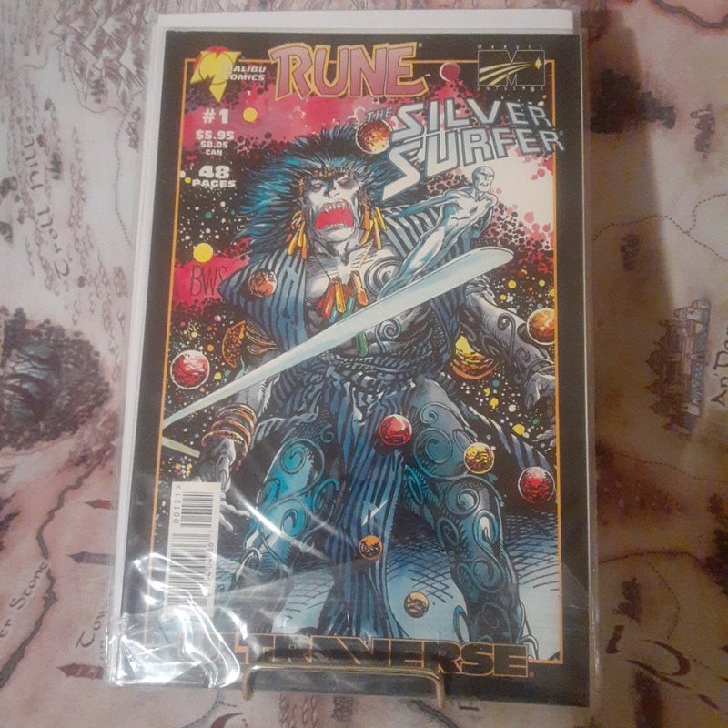 Rune Silver Surfer 1 Marvel Comic book 