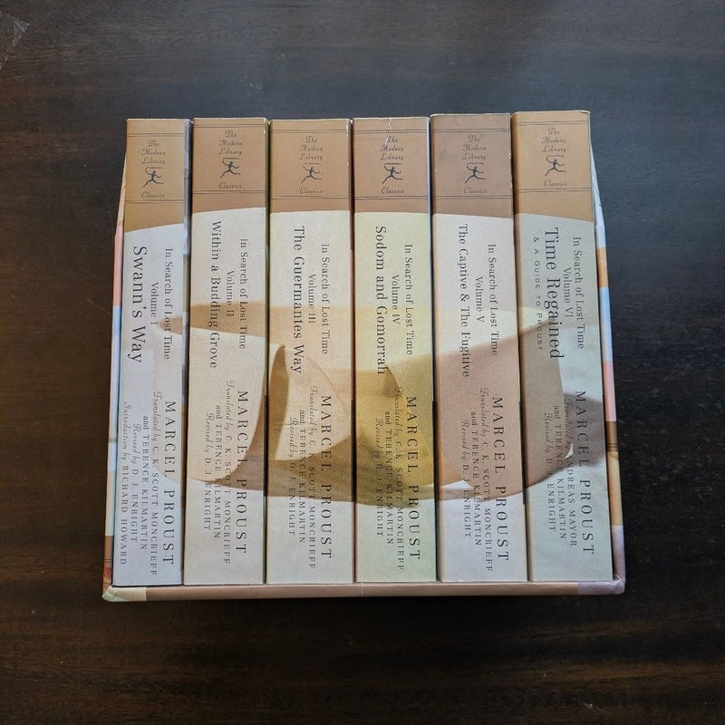 In Search of Lost Time, Six Volume Boxed Set