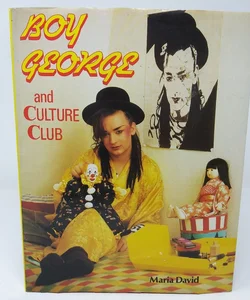 Vintage 1984 Boy George and Culture Club hardcover photo book