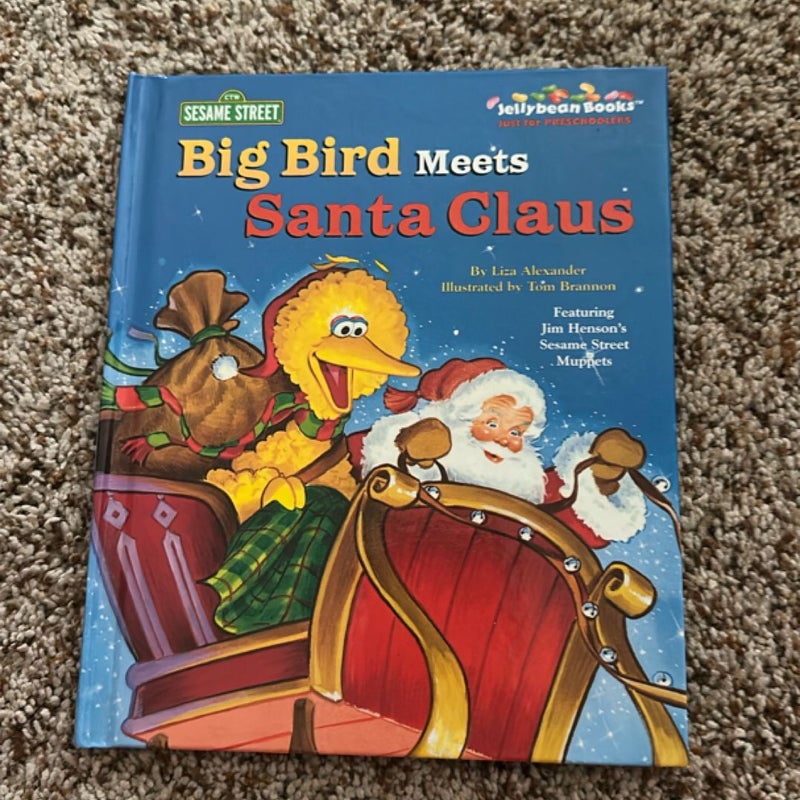 Big bird meets Santa Claus