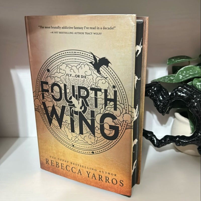 Fourth Wing First Edition Full Set 