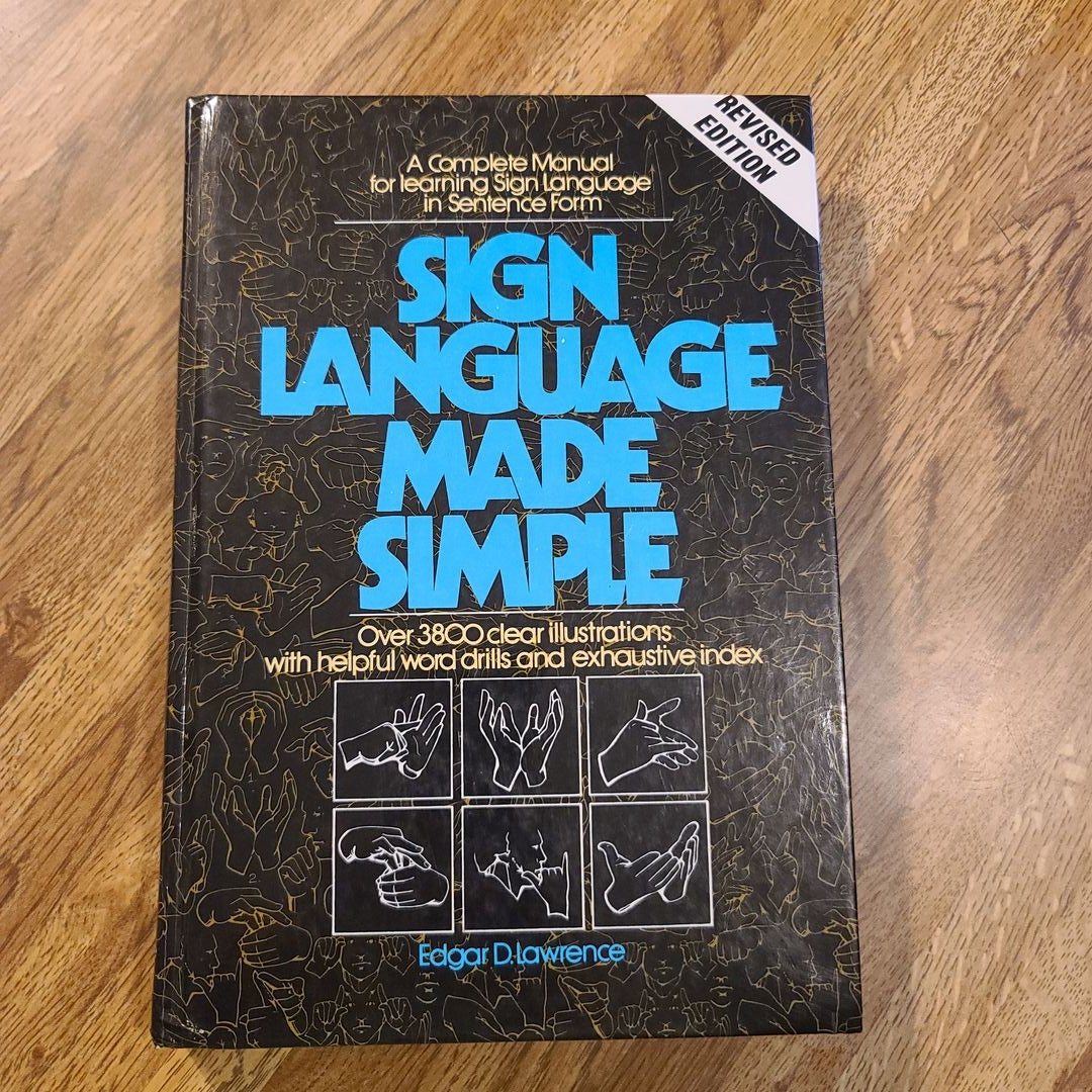Sign Language Made Simple by Edgar D. Lawrence, Hardcover Pangobooks