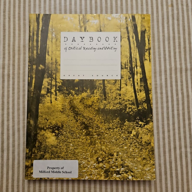 Daybook of Critical Reading and Writing 