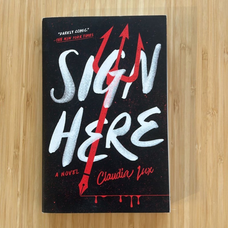 Sign Here