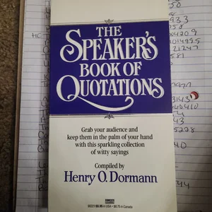 The Speaker's Book of Quotations