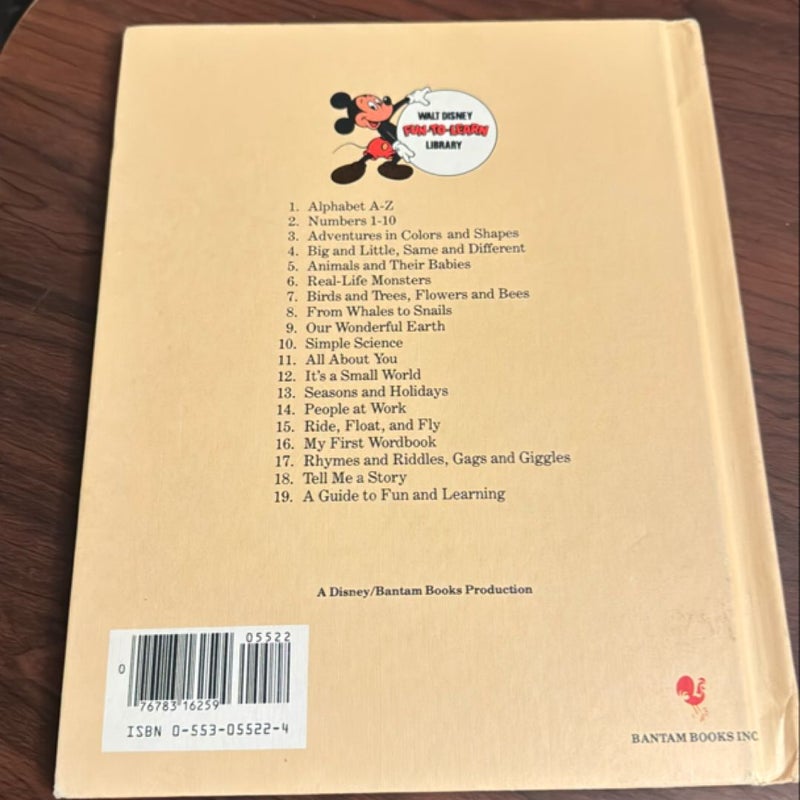 Disney’s My First Wordbook