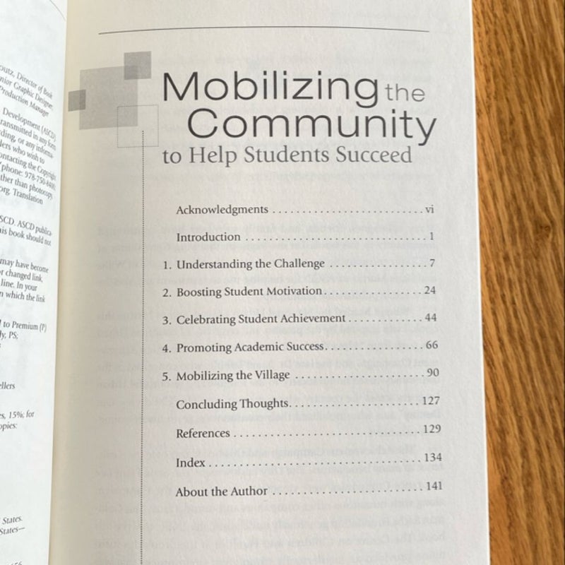 Mobilizing the Community to Help Students Succeed