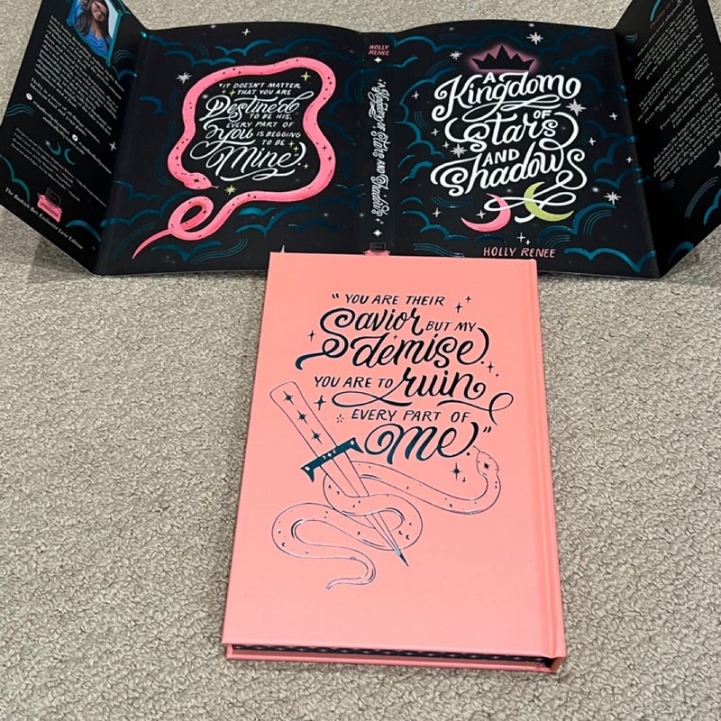 Bookish Box A Kingdom of Stars and Shadows by Holly Renee