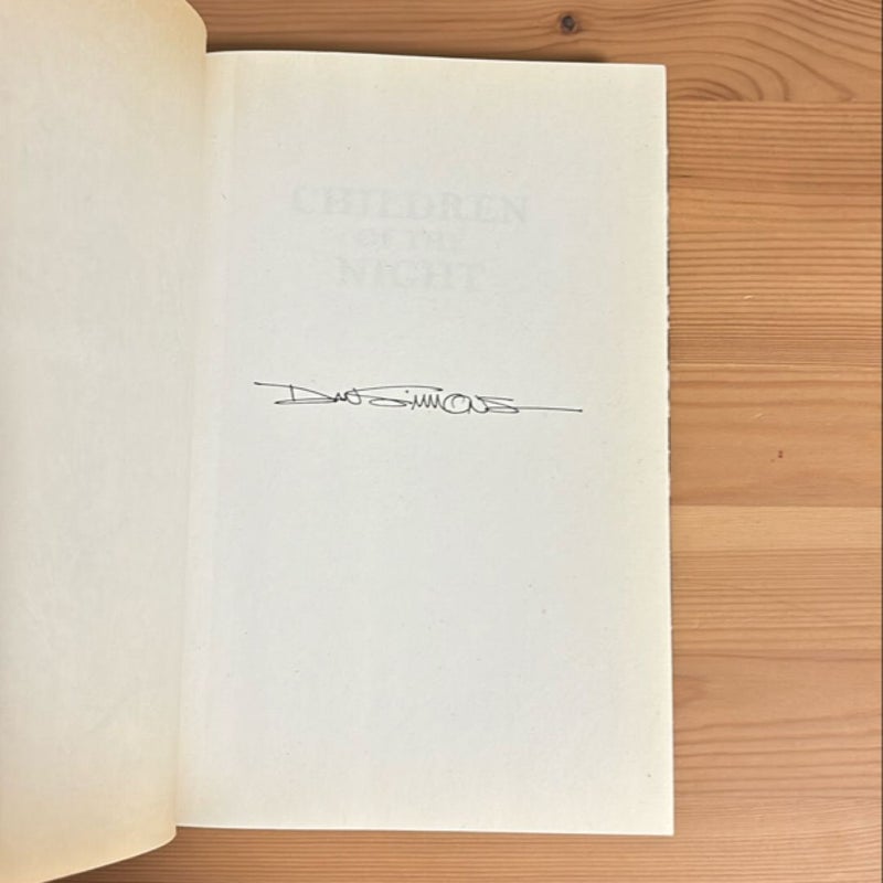 Children of the Night - Signed