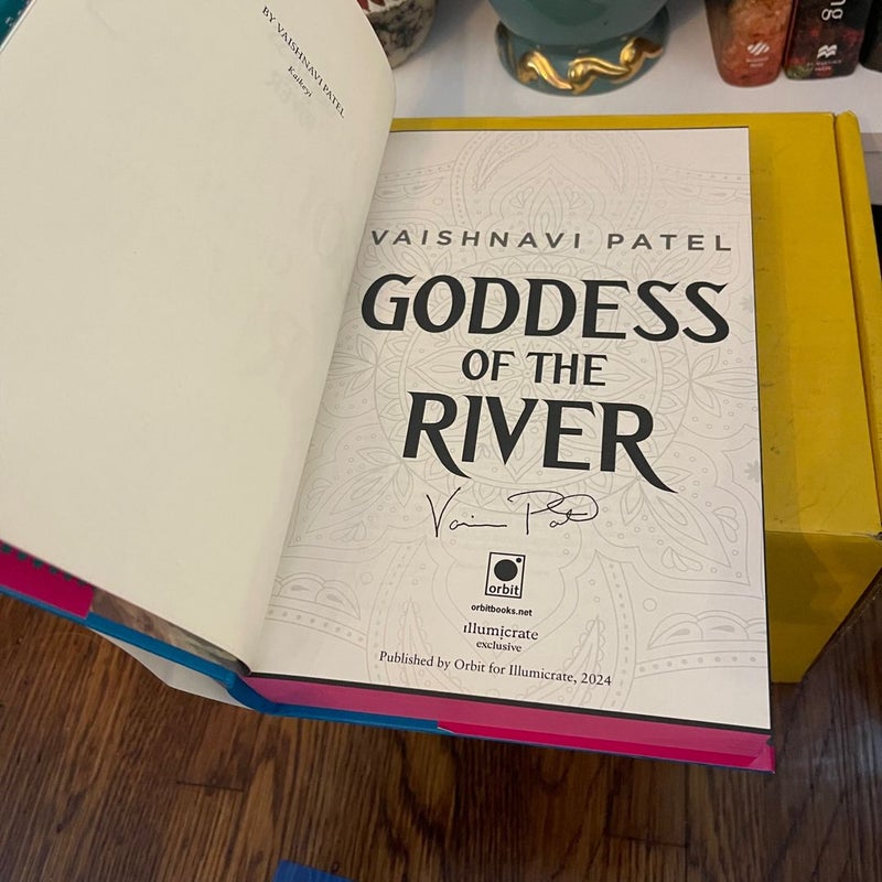 Goddess of the River -Signed- Complete Illumicrate Box