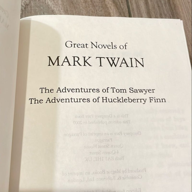 Great Novels of Mark Twain