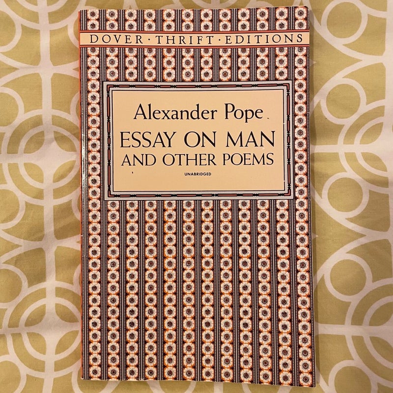 Essay on Man and Other Poems