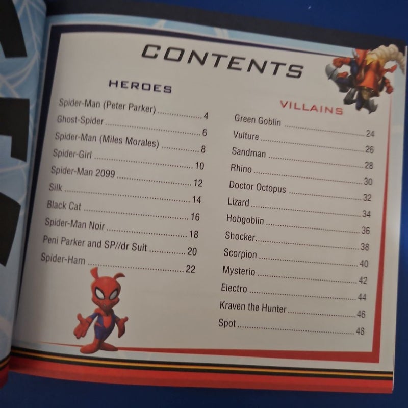 SPIDERMAN: The Amazing Guide To Spider-Man Heroes and Villians