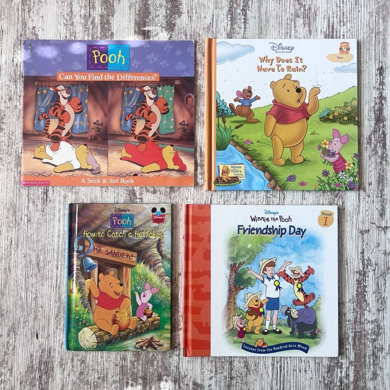 Disney Winnie the Pooh Children's Book Lot