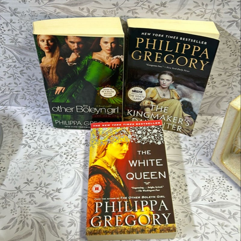 Philippa Gregory 3 Paperback Bundle