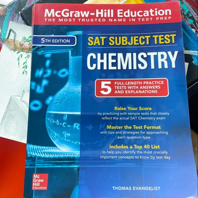 McGraw-Hill Education SAT Subject Test Chemistry, Fifth Edition