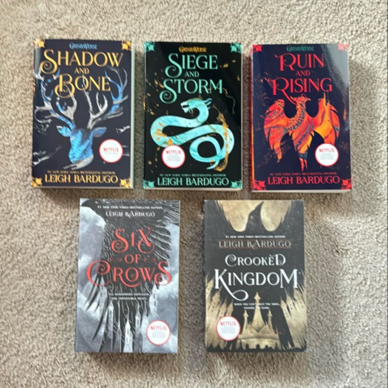 GeishaVerse Boxed Set (No Box): Shadow and Bone AND Six of Crows